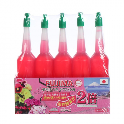 Удобрение Японское FUJIMA для цветущих (активация цветения), розовый, 35 мл, 10.