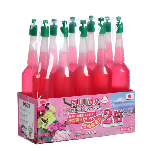 Удобрение Японское FUJIMA для цветущих (активация цветения), розовый, 35 мл, 10.