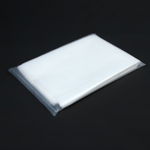 Плёнка полиэтиленовая 80 мкм, прозрачная, длина 10 м, ширина 3 м, рукав (1.5 × 2 м), ГОСТ 10354-82