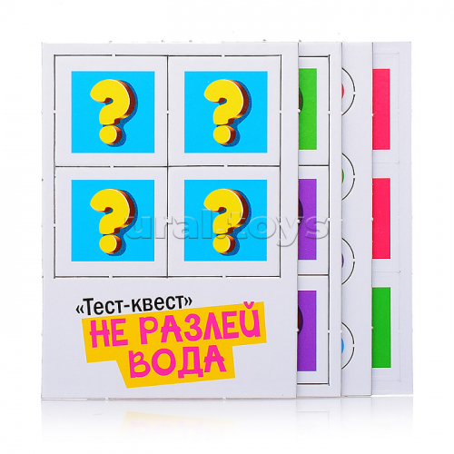 Игра настольная тест-квест 