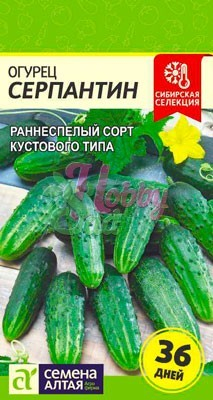 Огурец Серпантин (0,5 г) Семена Алтая Сибирская Селекция
