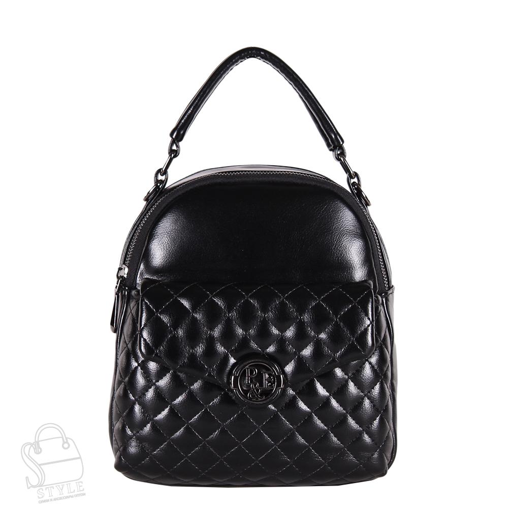 Рюкзак женский 3359-01 black Polina&Eiterou/50