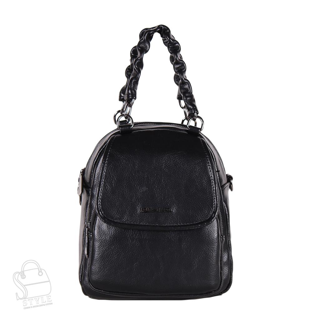 Рюкзак женский 3313-401 black Polina&Eiterou/50