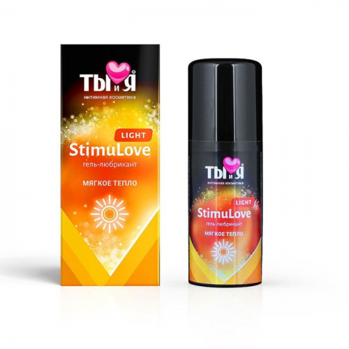 Гель-лубрикант Ты и Я. Stimulove light, мягкая стимуляция возбуждения, 20 г