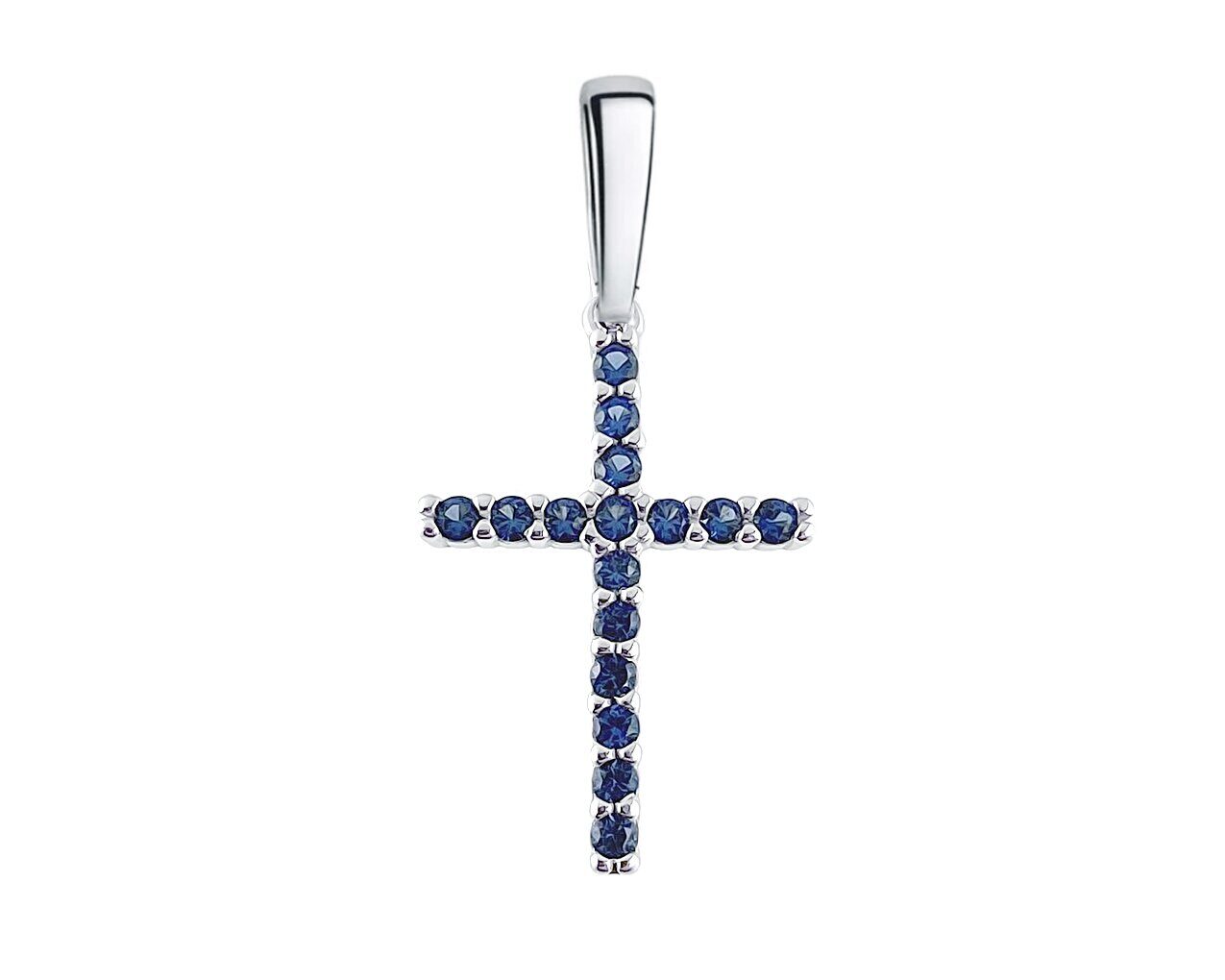 Подвеска из серебра куб.циркон., В10-0032,0001