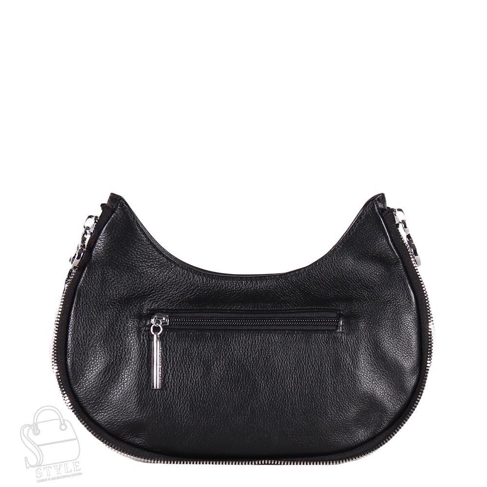 Сумка женская кожаная 1470-1 black Polina&Eiterou