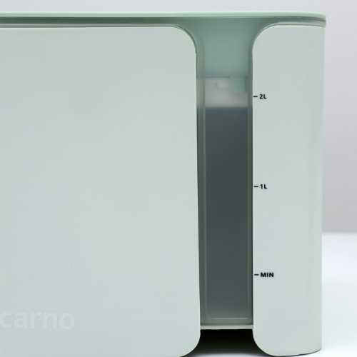 Фонтанчик для животных Carno, 2 л, с датчиком воды и фильтром, 18х16 см 2 л, зелёный