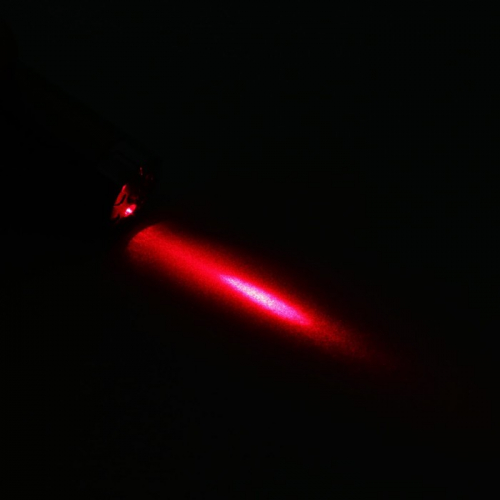 Лазерная указка, 5 видов луча, 3 LR44, красный луч, 6.8 х 1.3 см