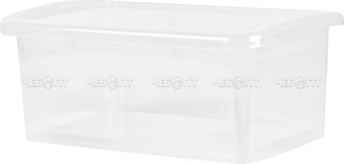 Ящик дляхранения KEEPLEX LACONIC с крышкой 7,0 л 350*235*148 мм прозрачный арт. KL250211999 [6] ПЛАСТИК РЕПАБЛИК