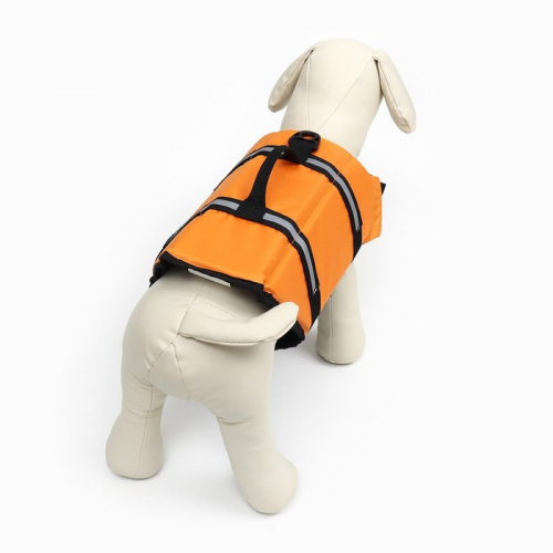 Спасательный жилет для собак 0-3 кг, размер XXS (ДС 15, ОГ 28-37, ОШ 19-27 см)