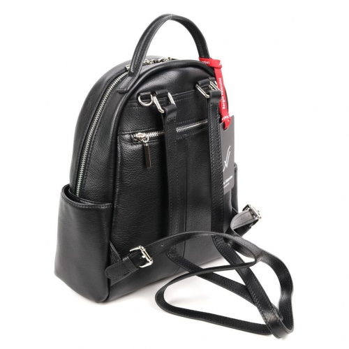 Женский кожаный рюкзак Sergio Valentini SV-SZ759/A Блек