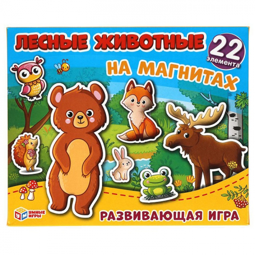 Игра Умка Лесные животные.на магнитах 4680107953964 в Нижнем Новгороде