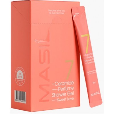 Набор Гель для душа парфюмированный с керамидами в стиках MASIL 7 CERAMIDE PERFUME SHOWER GEL STICK POUCH 8ml 20 шт (SWEET LOVE)