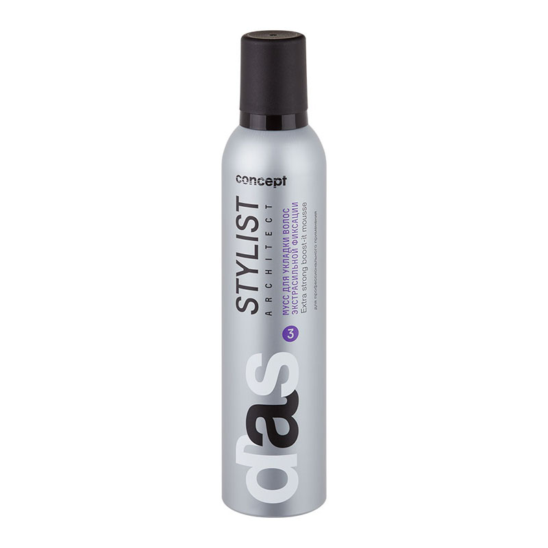 Мусс для укладки волос экстрасильной фиксации, Extra strong mousse, 300 мл.
