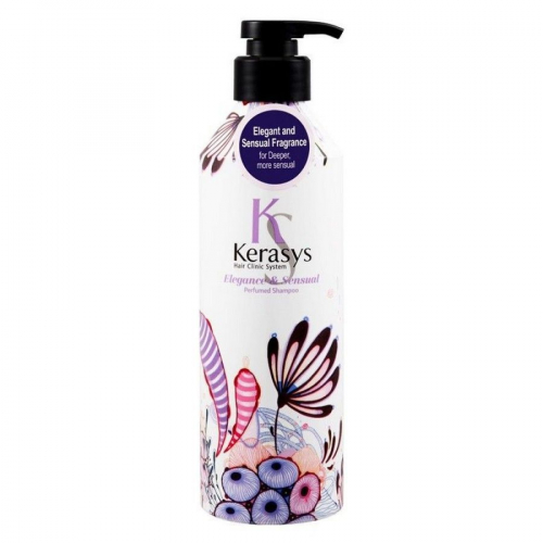 KeraSys Шампунь для ослабленных волос / Elegance Sensual Parfumed Shampoo 600 мл