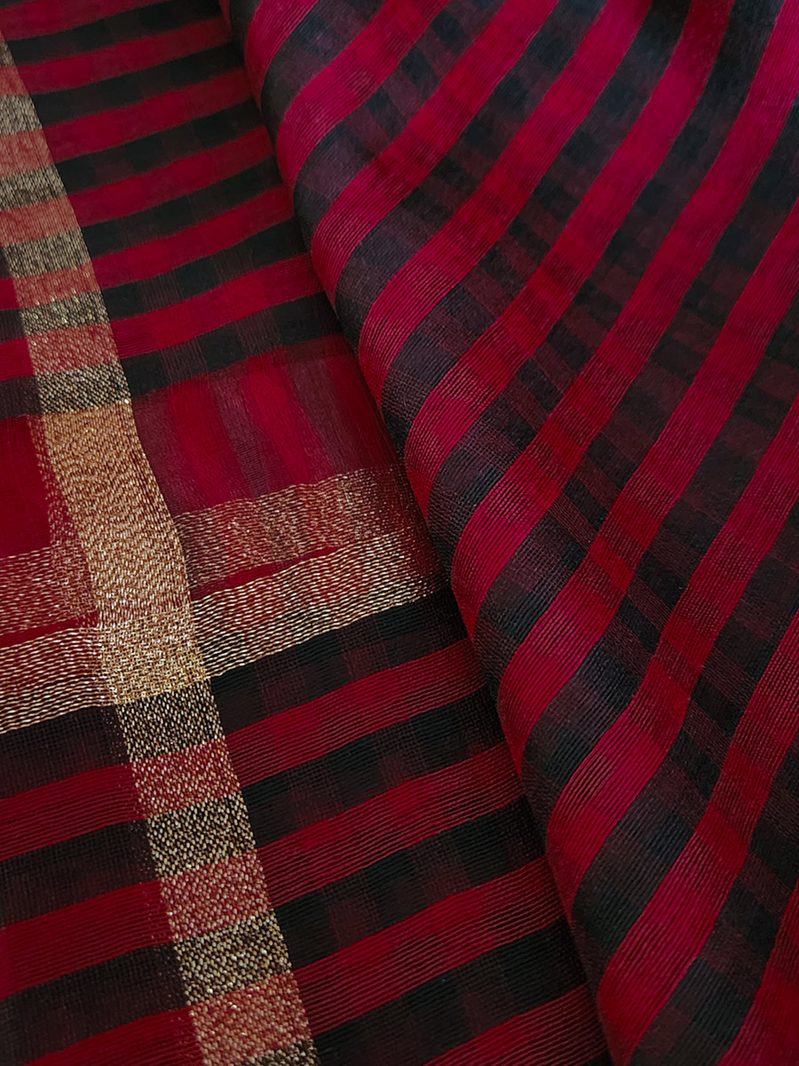 Палантин “Изысканный колорит“ (красный) LEC-10