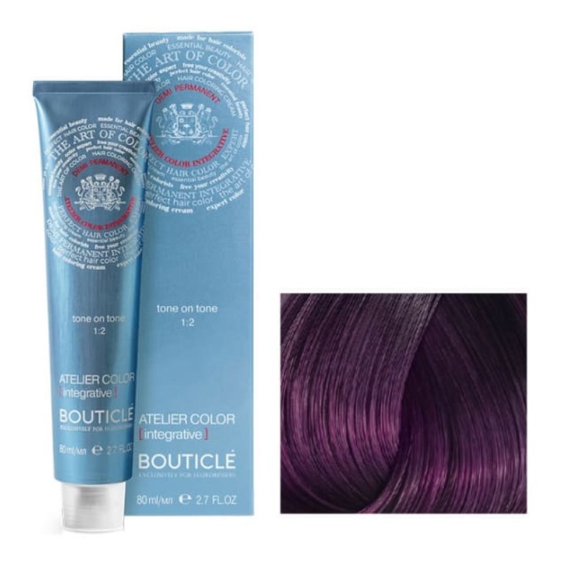 Atelier color / 6.66 темно-русый интенсивный фиолетовый, 80 мл