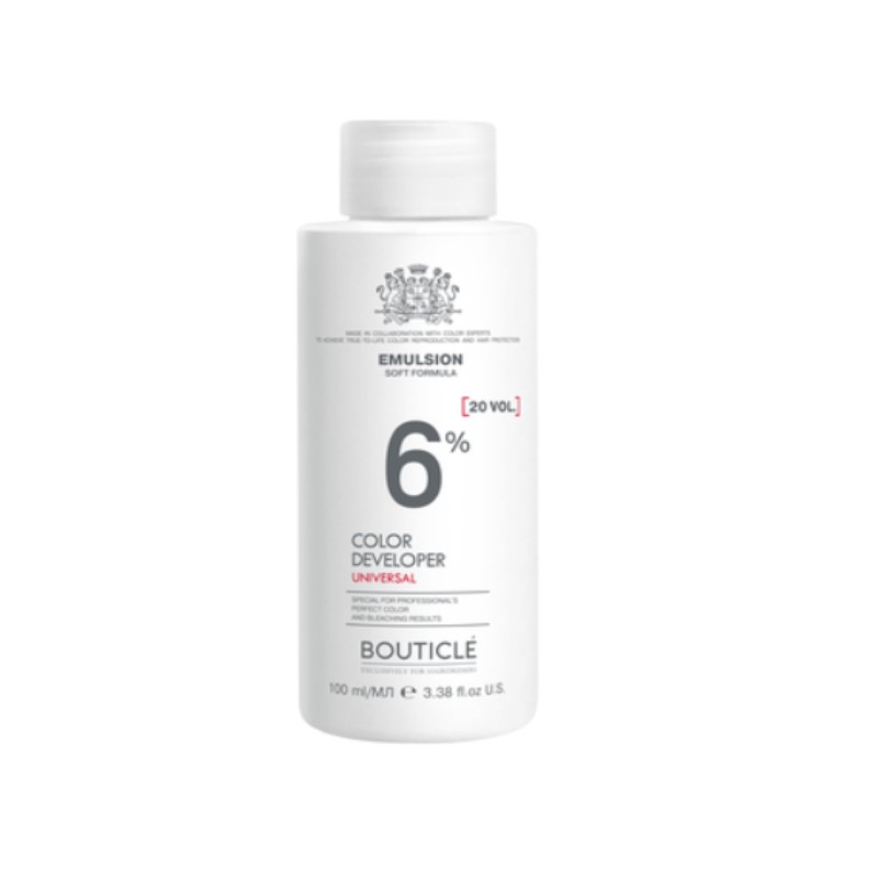 Оксидант-лосьон 6%, color Developer Universal 20 vol , 100 мл