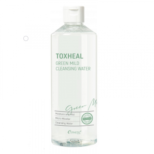 Toxheal Green Mild Cleansing Water / Жидкость для снятия макияжа, 530 мл.