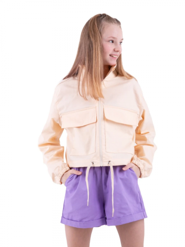 90002/1 (розовый) Куртка для девочки