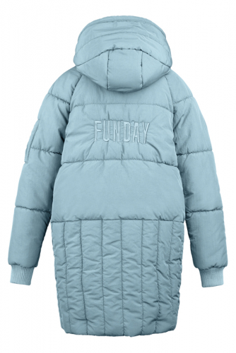 70695/1 (голубой) Пальто для девочки
