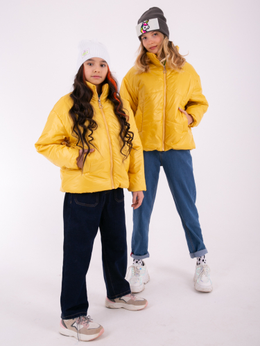 101621/2 (желтый) Куртка для девочки