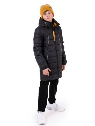 м 101983/3 (черный) Пальто для мальчика