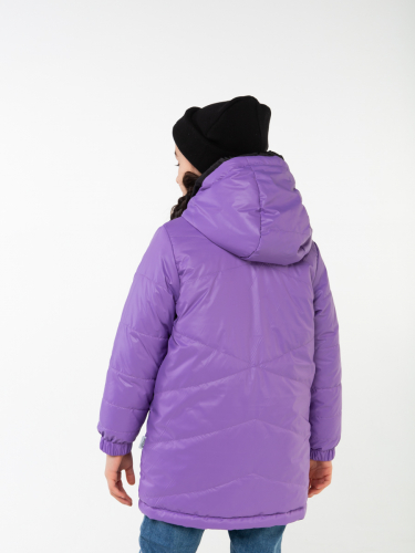 101001/2 м (сиреневый) Пальто для девочки