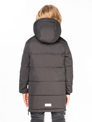 100016/1 м (черный) Пальто для мальчика