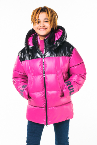 90791/1 (розовый) Куртка для девочки