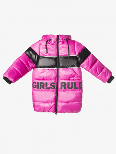 90869/3 (фуксия) Пальто для девочки