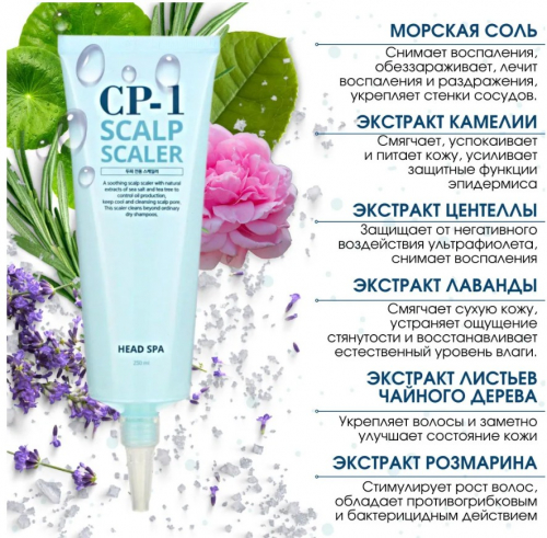 ESTHETIC HOUSE CP-1 HEAD SPA SCALP SCALER Средство для очищения кожи головы 210 мл