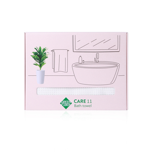 CARE 11 Вафельное банное полотенце