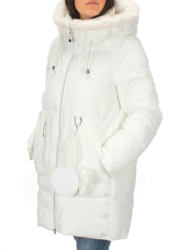 Y23-861 WHITE Куртка зимняя женская (тинсулейт) размер 42
