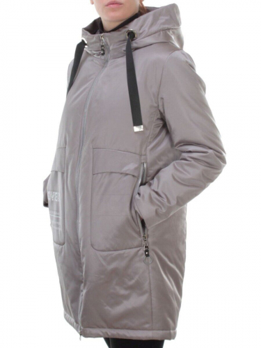 BM-929 GRAY Куртка демисезонная женская COSEEMI (100 гр. синтепон) размер 48