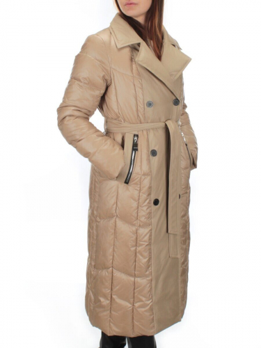 A31 BEIGE Пальто зимнее женское ANAVISTA (био-пух) размер 42