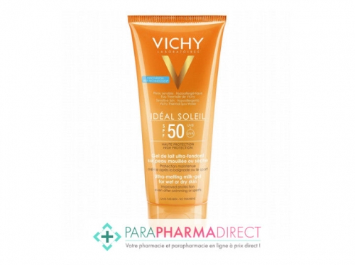 Vichy Idéal Soleil SPF50 Gel de Lait Ultra Fondant Très Haute Protection Solaire 200ml