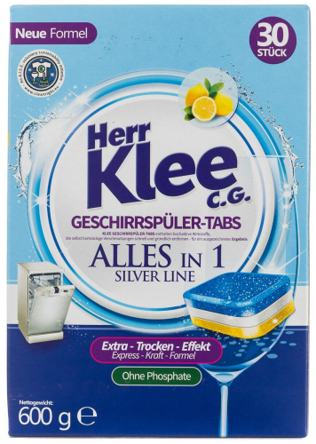 Herr Klee - таблетки для ПММ 600 гр. (25+5 шт.)