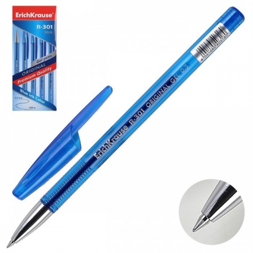 Ручка гел. ЕК 39206 синяя