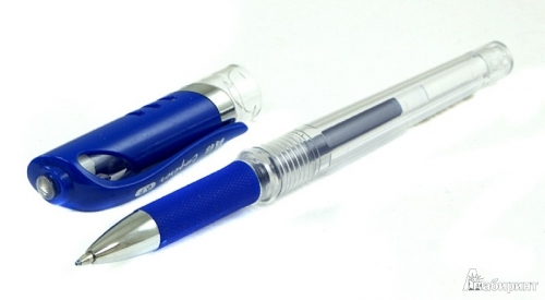Ручка гел. В511-С синяя ст.10