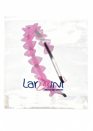 LARMINI Ободок LR-AC-R-BB-OS, цвет розовый
