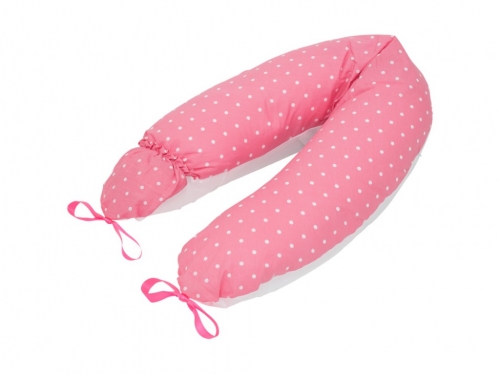 Подушка для беременных Премиум, наполнитель холлофайбер+шарики, кармашек+завязки