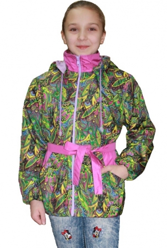 590860 Куртка для девочки на флисе арт. 4232 (140-146)