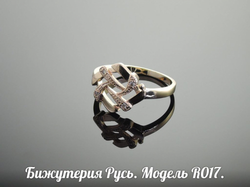 Позолоченное кольцо - R017
