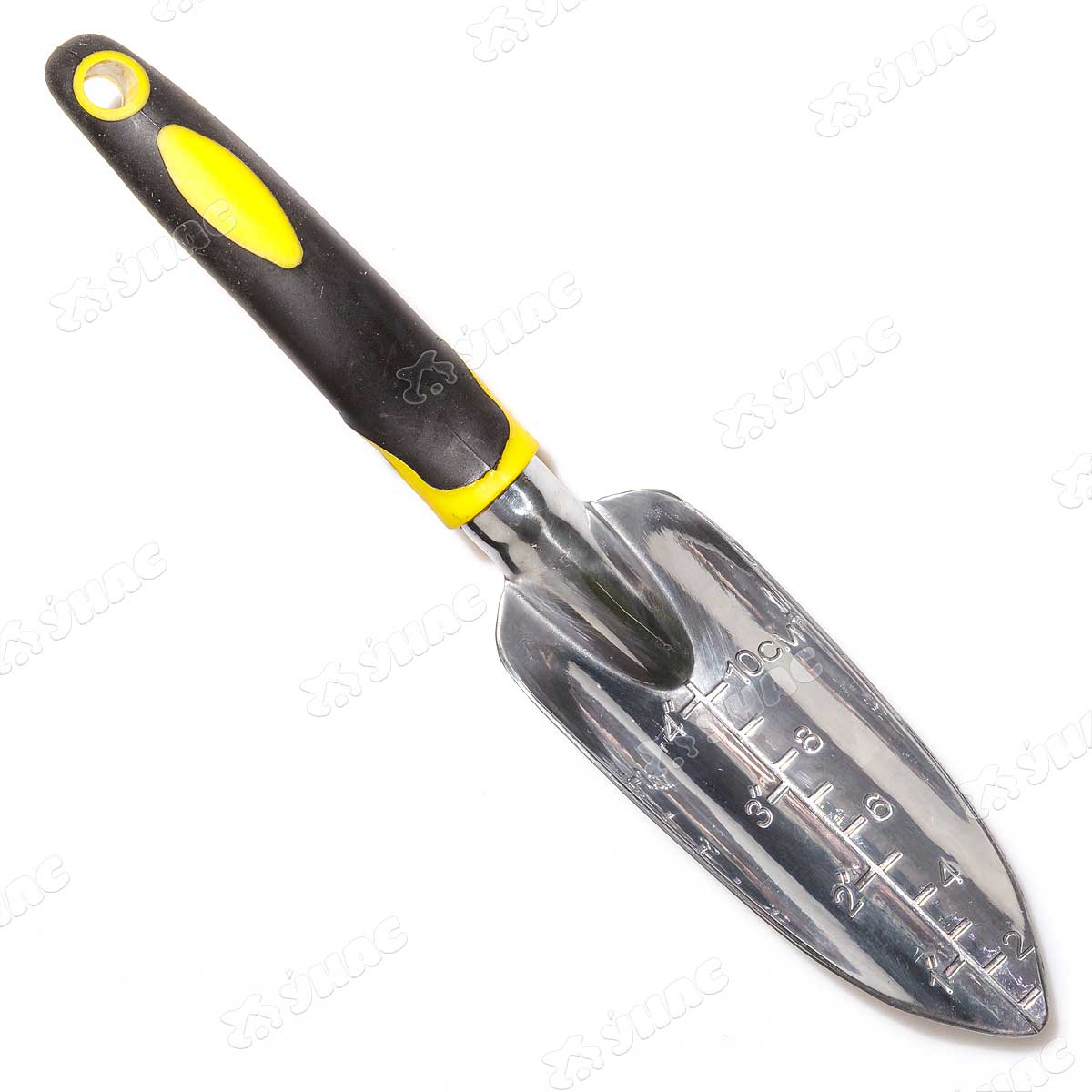 Совок посадочный (JD6052 B) широкий средний. алюминий с пластиковой ручкой САДОВИТА (100)