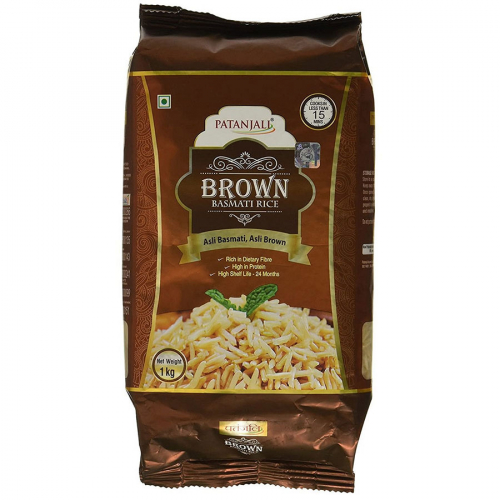 Patanjali Brown Рис Басмати коричневый 1кг