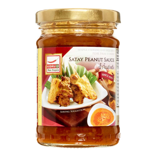 MAE SUPEN Satay Peanut Sauce Арахисовый соус для сатэй 227г