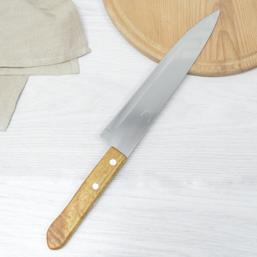 Нож кухонный с деревянной ручкой 9