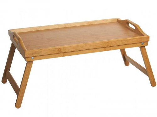 Поднос-столик 50*30*23см бамбук №2