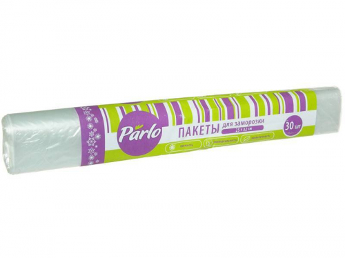 Пакеты для заморозки продуктов 25*32см 30шт ролик PARLO